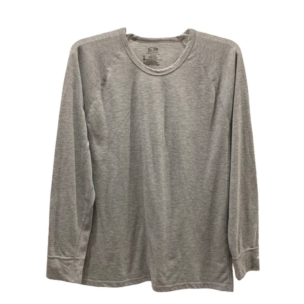 Champion Performance Base Layer Gray Long Sleeve … - image 1